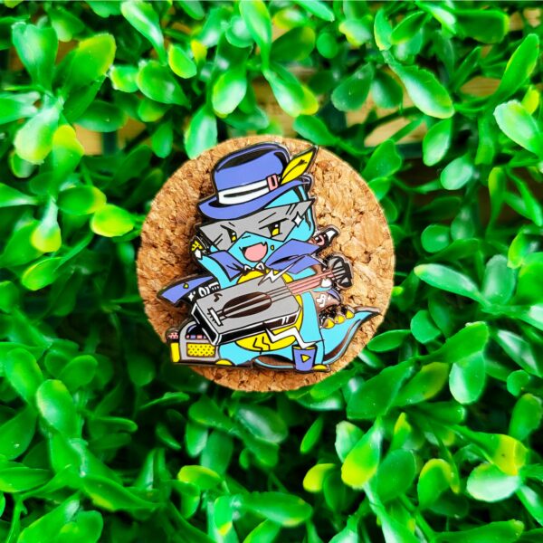Al Enamel Pin