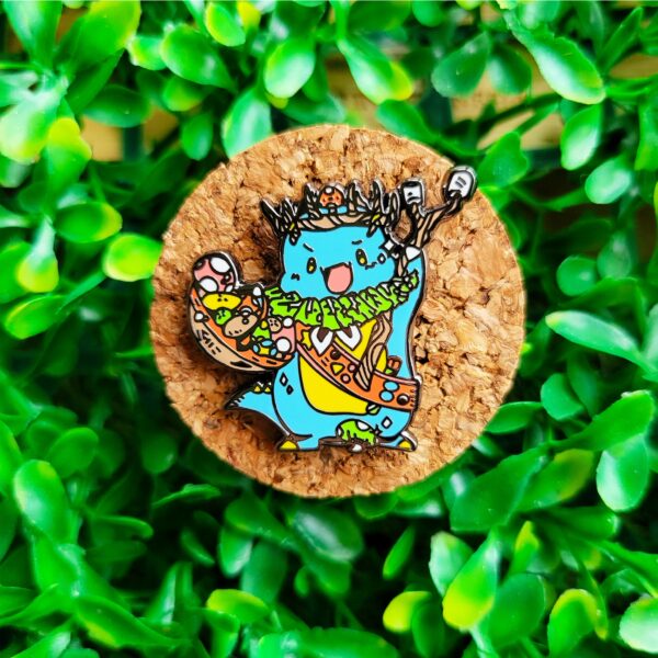 Toadstool Enamel Pin